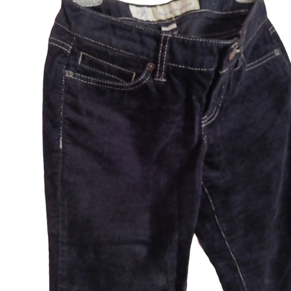 LOFT BLACK COURDROY SLIM & STRAIGHT - Picture 7 of 9